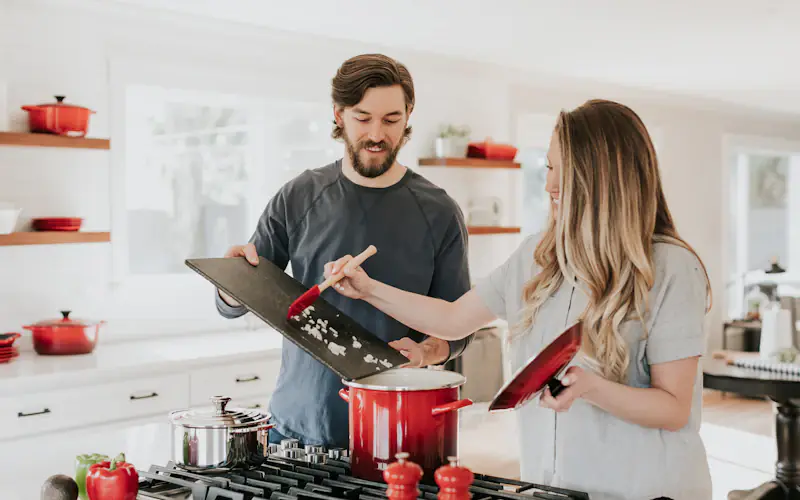 Crédence en verre laqué pour cuisine